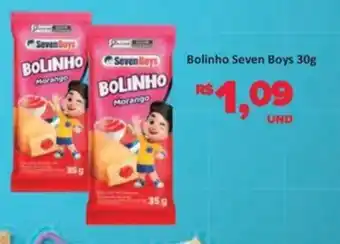 Paulistão Supermercados Bolinho Seven Boys oferta