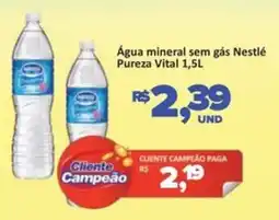 Paulistão Supermercados Água mineral sem gás Nestlé Pureza Vital oferta