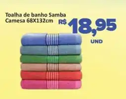 Paulistão Supermercados Toalha de banho Samba Camesa oferta