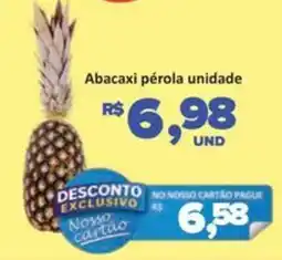 Paulistão Supermercados Abacaxi pérola unidade oferta