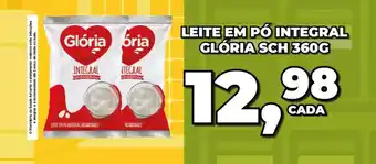 Rede Economia Leite em pó integral glória sch oferta