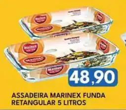 Rancho Bom Supermercados Assadeira marinex funda retangular oferta