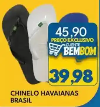 Rancho Bom Supermercados Chinelo havaianas brasil oferta