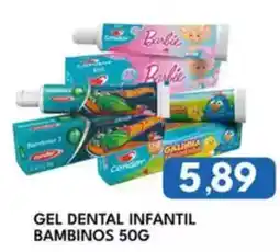 Rancho Bom Supermercados Gel dental infantil bambinos oferta