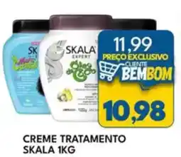 Rancho Bom Supermercados Creme tratamento skala oferta