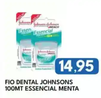 Rancho Bom Supermercados Fio dental johnsons 100mt essencial menta oferta