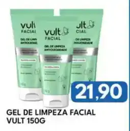 Rancho Bom Supermercados Gel de limpeza facial vult oferta