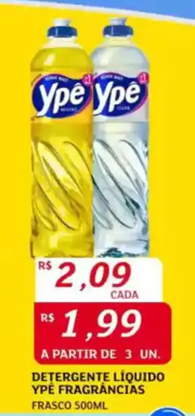 Assaí Atacadista Detergente líquido ypé fragrâncias frasco oferta