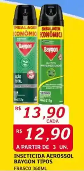 Assaí Atacadista Inseticida aerossol baygon tipos frasco oferta