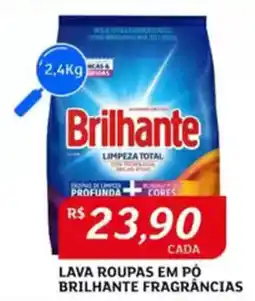 Assaí Atacadista Lava roupas em pó brilhante fragrâncias oferta