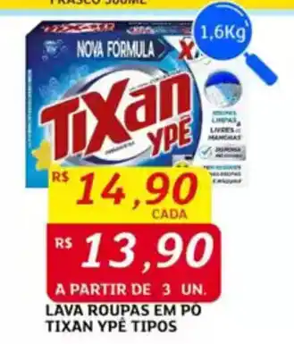 Assaí Atacadista Lava roupas em po tixan ype tipos oferta