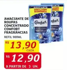 Assaí Atacadista Amaciante de roupas concentrado comfort fragrâncias oferta