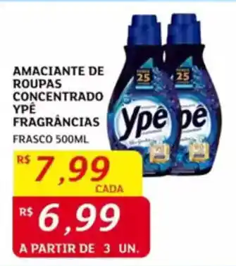 Assaí Atacadista Amaciante de roupas concentrado ypê fragrâncias frasco oferta