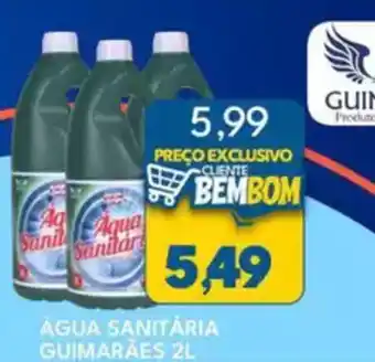 Rancho Bom Supermercados Água sanitária guimarães oferta