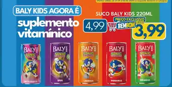 Rancho Bom Supermercados Suco baly kids oferta