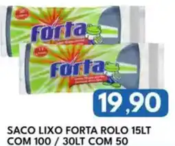 Rancho Bom Supermercados Saco lixo forta rolo oferta