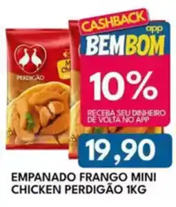 Rancho Bom Supermercados Empanado frango mini chicken perdigão oferta