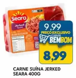 Rancho Bom Supermercados Carne suína jerked seara oferta