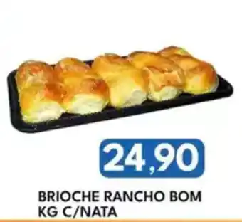 Rancho Bom Supermercados Brioche rancho bom  c/nata oferta