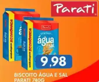 Rancho Bom Supermercados Biscoito água e sal parati oferta