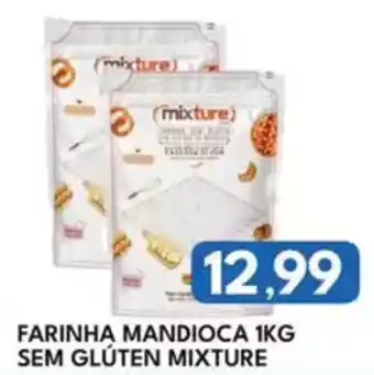 Rancho Bom Supermercados Farinha mandiocasem glúten mixture oferta