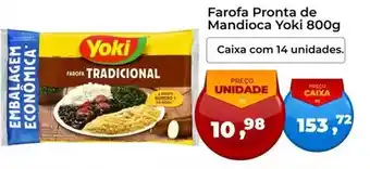 Tonin Superatacado Yoki - farofa pronta de mandioca oferta