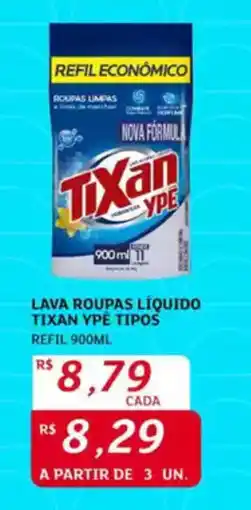 Assaí Atacadista Lava roupas liquido tixan ype tipos refil oferta