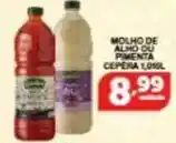 Roldão Molho - molho de alho ou pimenta cepera oferta