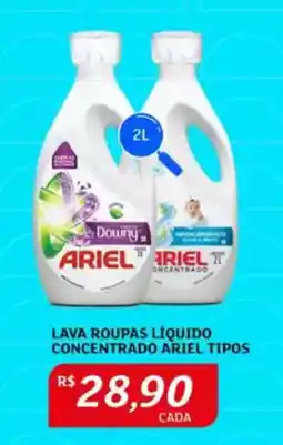 Assaí Atacadista Lava roupas líquido concentrado ariel tipos oferta