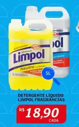 Assaí Atacadista Detergente líquido limpol fragrancias oferta