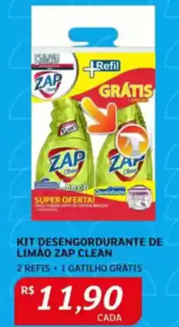 Assaí Atacadista Kit desengordurante de limão zap clean oferta