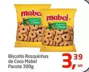 Tenda Atacado Mabel - biscoito rosquinhas de coco oferta