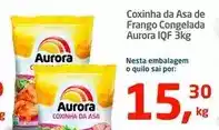 Tenda Atacado Aurora - coxinha da asa de frango congelada iqf 3kg oferta