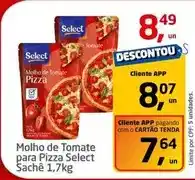 Tenda Atacado Select - molho de tomate para pizza oferta