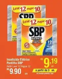 Fort Atacadista Sbp - inseticida elétrico pastilha oferta