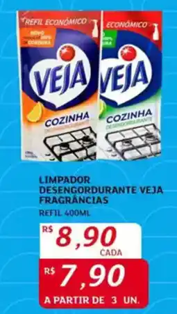 Assaí Atacadista Limpador desengordurante veja fragrancias refil oferta