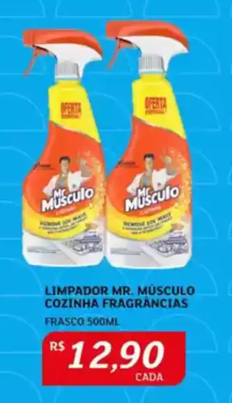 Assaí Atacadista Limpador mr. músculo cozinha fragrâncias frasco oferta