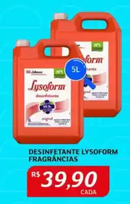 Assaí Atacadista Desinfetante lysoform fragrâncias oferta