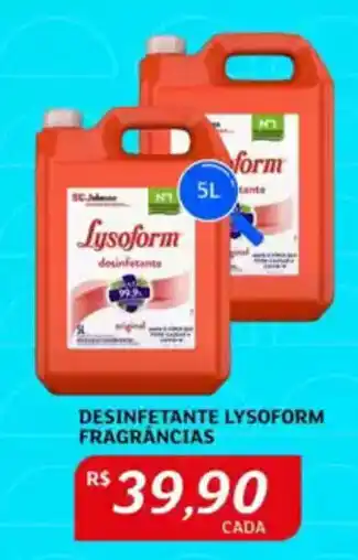 Assaí Atacadista Desinfetante lysoform fragrâncias oferta