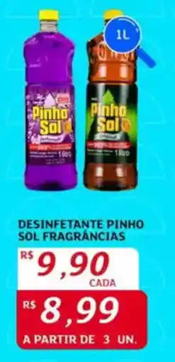 Assaí Atacadista Desinfetante pinho sol fragrancias oferta