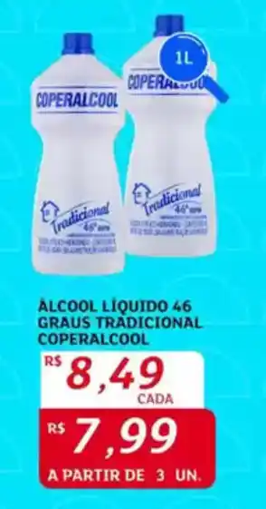 Assaí Atacadista Alcool liquido 46 graus tradicional coperalcool oferta