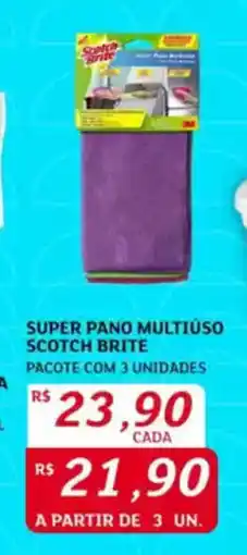 Assaí Atacadista Super pano multiuso scotch brite oferta