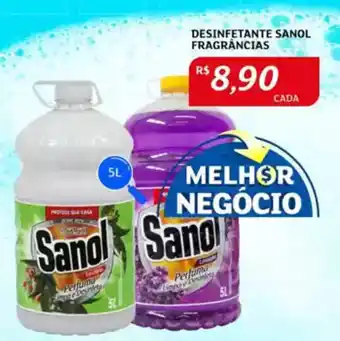 Assaí Atacadista Desinfetante sanol fragrancias oferta