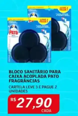 Assaí Atacadista Bloco sanitário para caixa acoplada pato fragrancias oferta