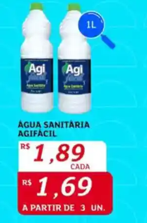 Assaí Atacadista Água sanitária agifacil oferta