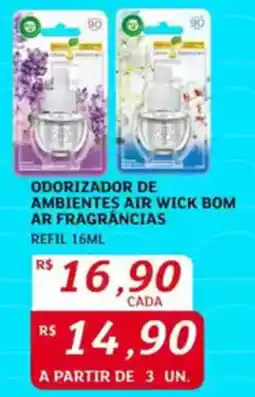 Assaí Atacadista Odorizador de ambientes air wick bom ar fragrancias refil oferta