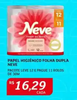 Assaí Atacadista Papel higiênico folha dupla neve oferta