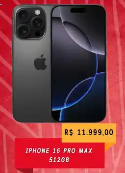 Claro Iphone 16 pro max 512GB oferta