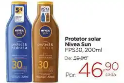 Carrefour Protetor solar Nivea Sun FPS30, oferta