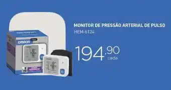 Carrefour Monitor de pressão arterial de pulso hem-6124 oferta